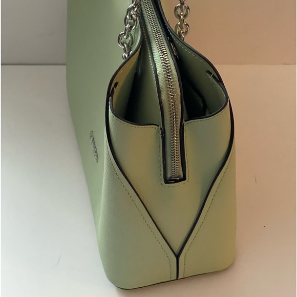 Calvin Klein Hailey Micro Pebble Triple Compartment  Crossbody - Picture 6 of 8